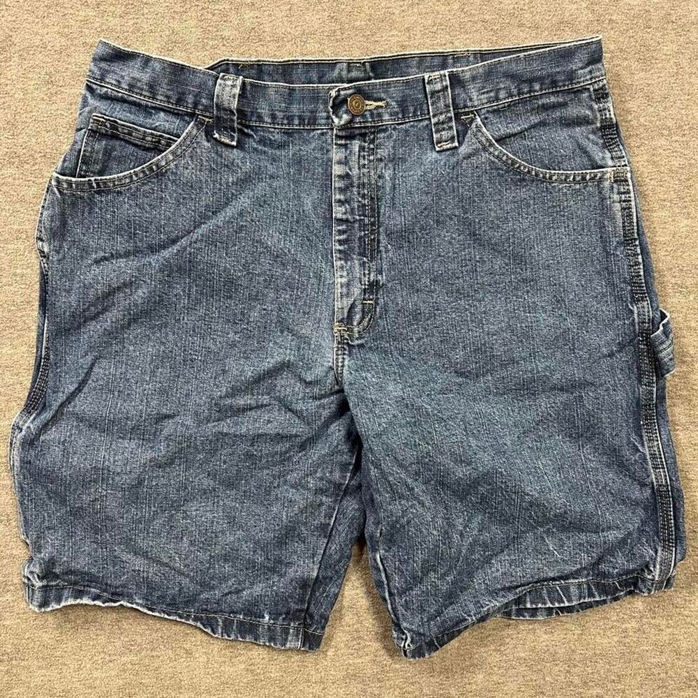 Wrangler Men's Blue and Navy Shorts